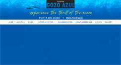 Desktop Screenshot of gozo-azul.co.za